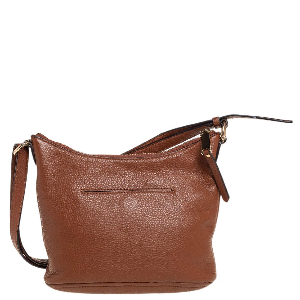 Michael Kors Brown Pebbled Leather Lupita Hobo For Women - Image 4