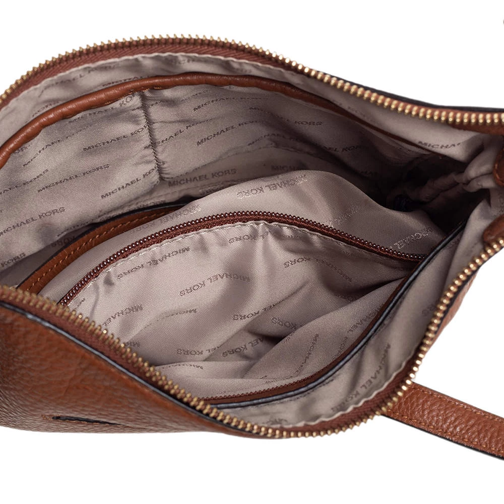 Michael Kors Brown Pebbled Leather Lupita Hobo For Women - Image 7