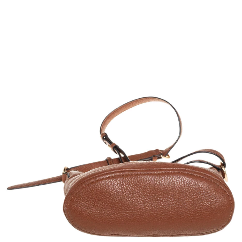Michael Kors Brown Pebbled Leather Lupita Hobo For Women - Image 6