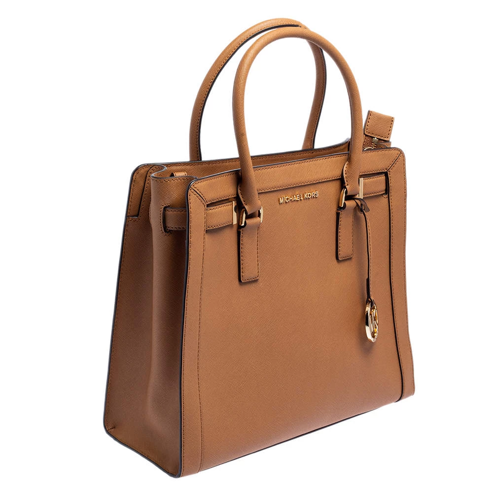 Michael Kors Brown Saffiano Leather Dillon Tote For Women - Image 3