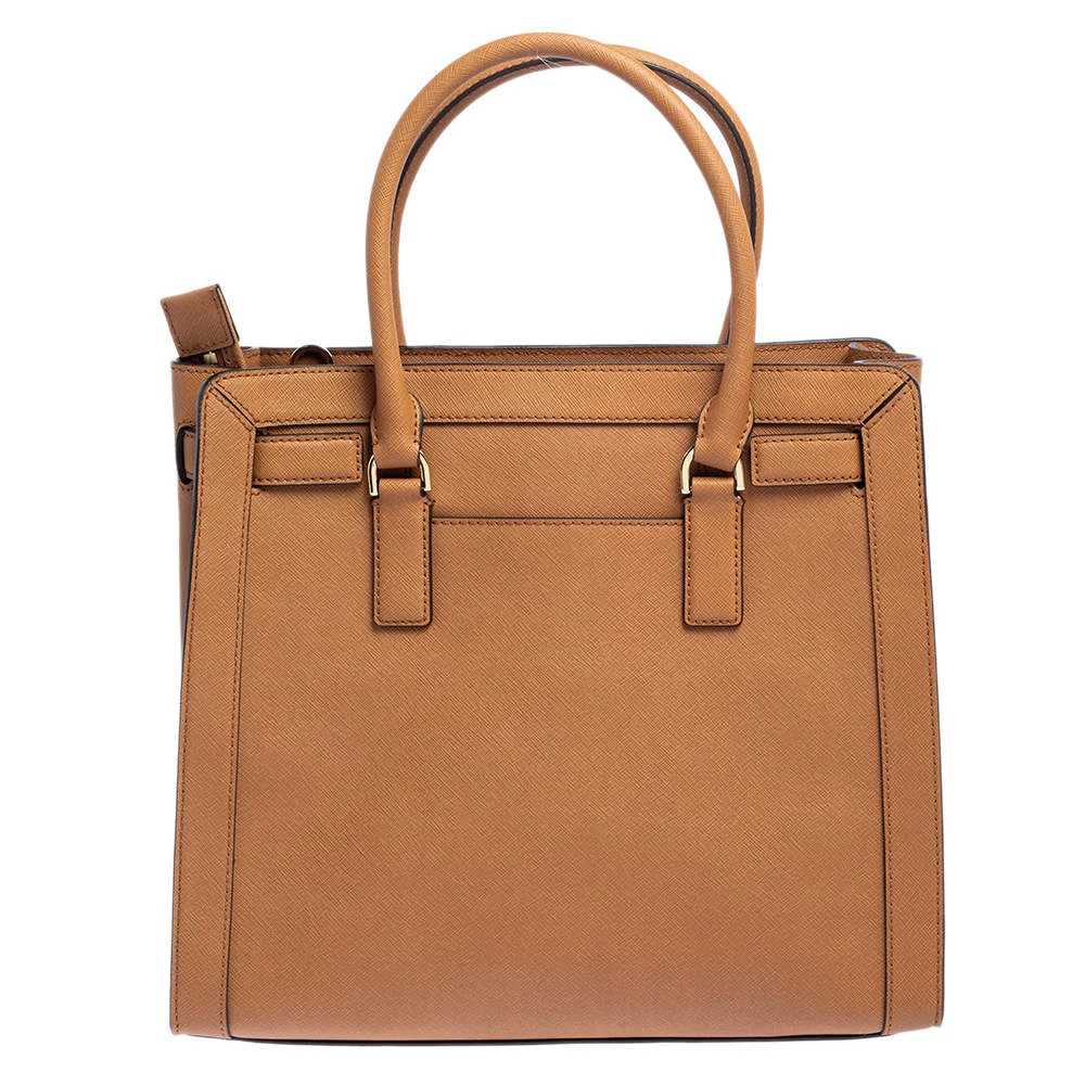 Michael Kors Brown Saffiano Leather Dillon Tote For Women - Image 4