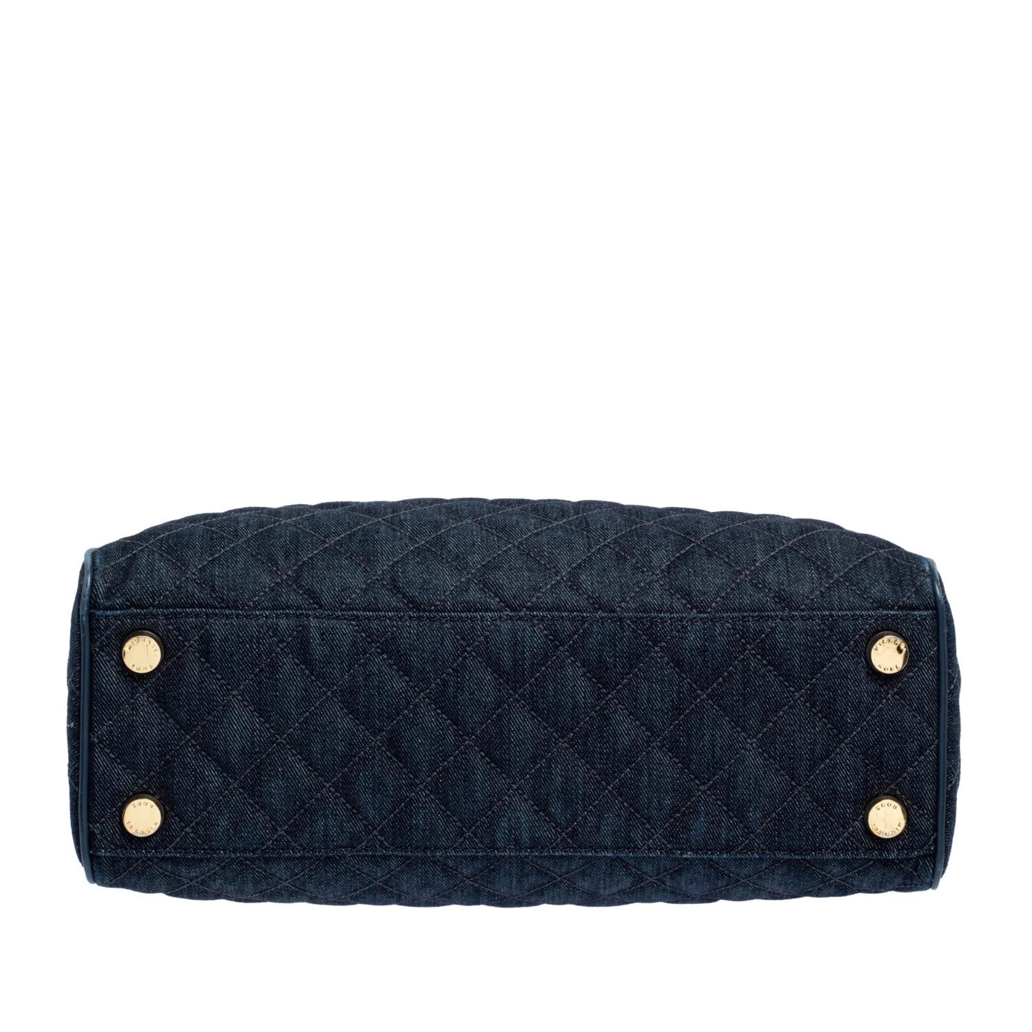 Michael Kors Blue Quilted Denim Susannah Tote For Women - Image 6