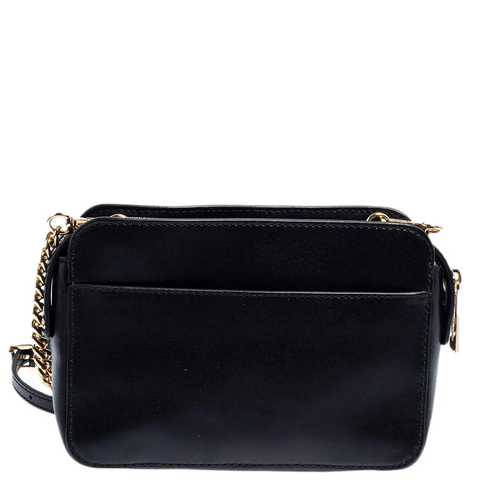 Michael Kors Micheal Kors Multicolor Python Embossed Leather And Leather Jet Set Camera Crossbody Bag For Women - Image 4