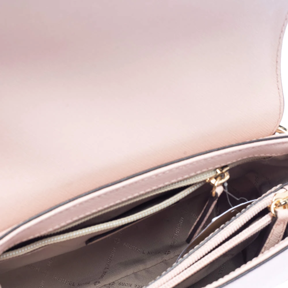 Michael Kors Pink Leather Small Sofia Satchel For Women - Image 8
