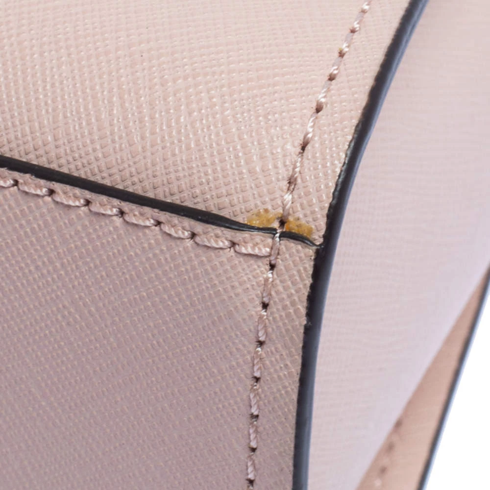 Michael Kors Pink Leather Small Sofia Satchel For Women - Image 6