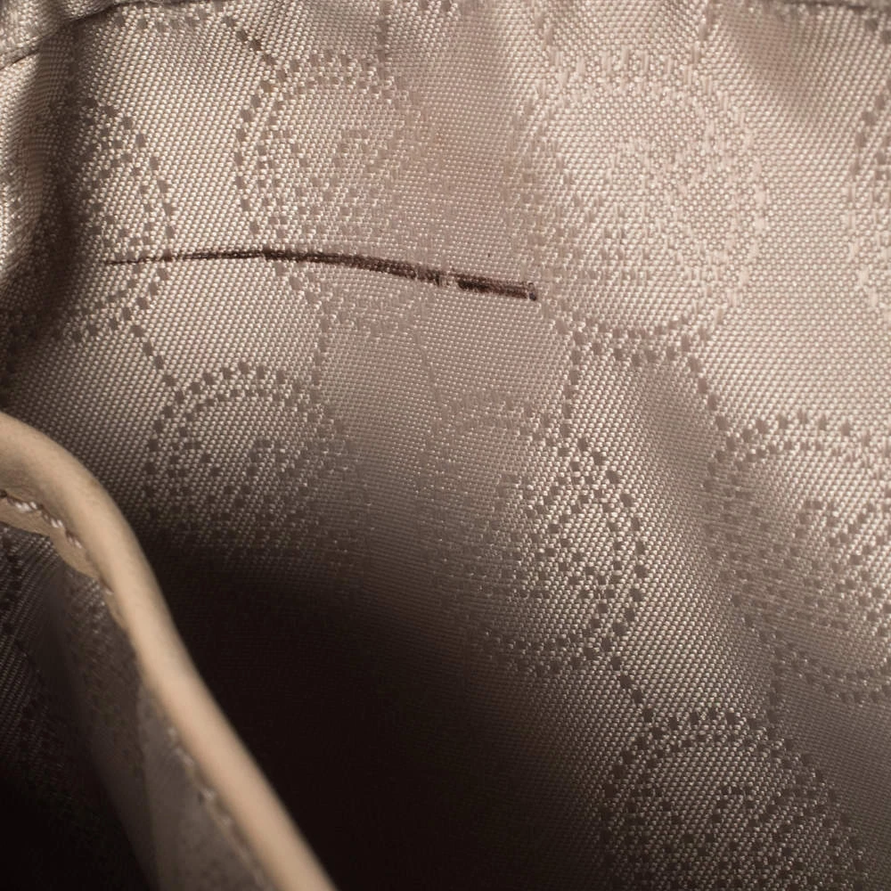 Michael Kors Brown/Beige Signature Coated Canvas East/West Crossbody Bag For Women - Image 8