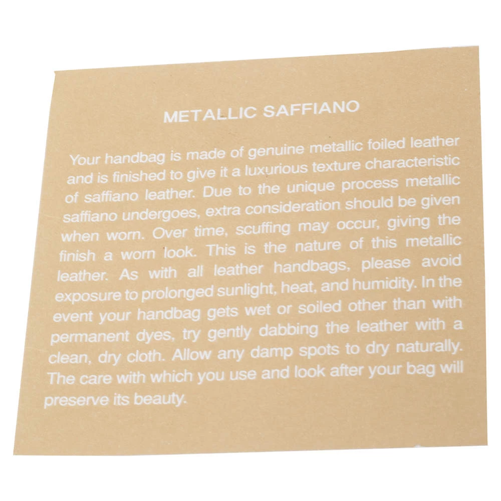 Michael Kors Metallic Gold Leather Large Jet Set Travel Tote For Women - Image 12