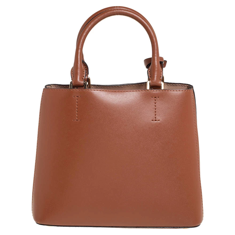 Michael Kors Multicolor Striped Leather And Python Embossed Adele Tote For Women - Image 4