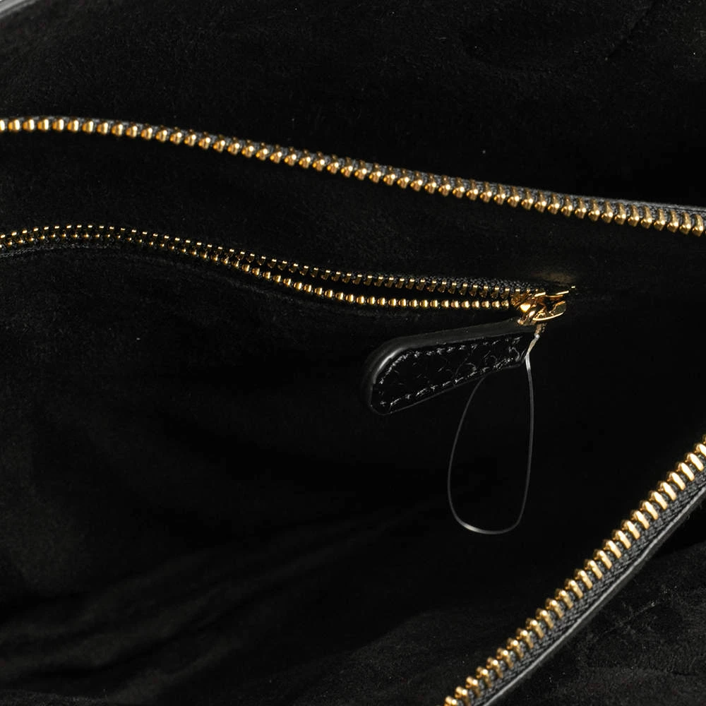 Michael Kors Black Snakeskin Large Mercer Tote For Women - Image 7