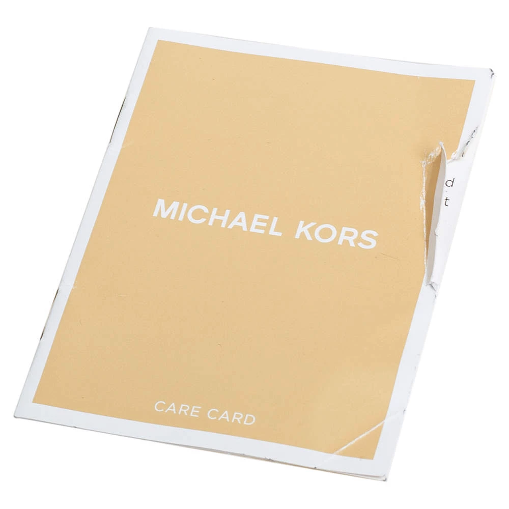 Michael Kors Teal Green/Black Leather Gia Clutch On Strap For Women - Image 10