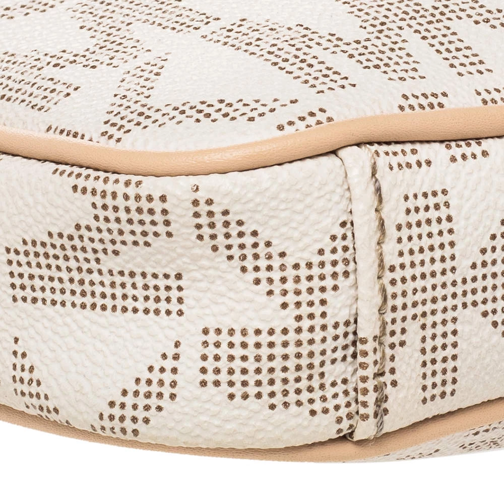 Michael Kors Beige/Brown Signature Coated Canvas And Leather Mini Camera Crossbody Bag For Women - Image 11