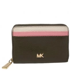 Michael Kors Multicolor Leather Mott Zip Around Wallet For Women