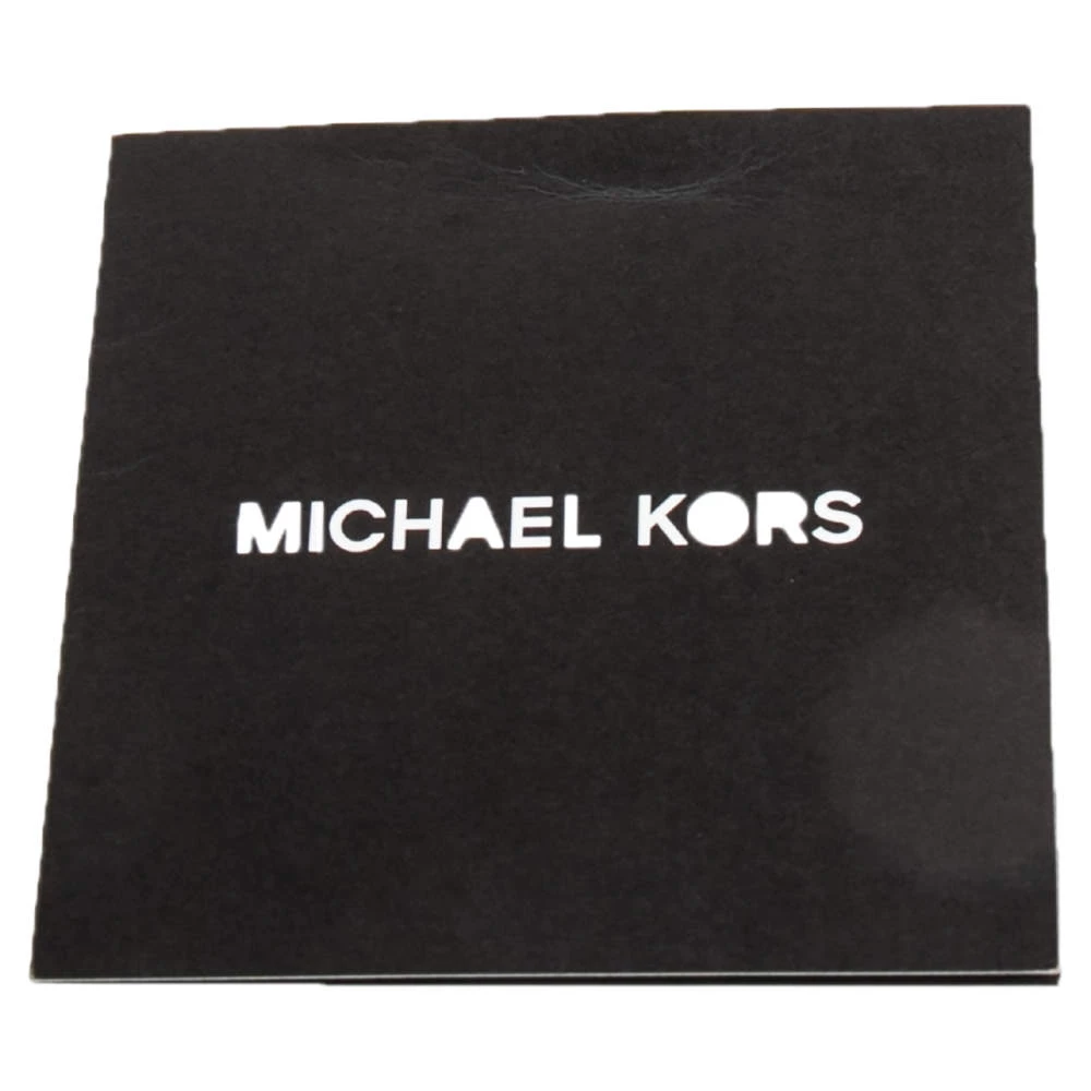 Michael Kors Navy Blue Leather And Signature Coated Canvas Russel Backpack For Women - Image 8