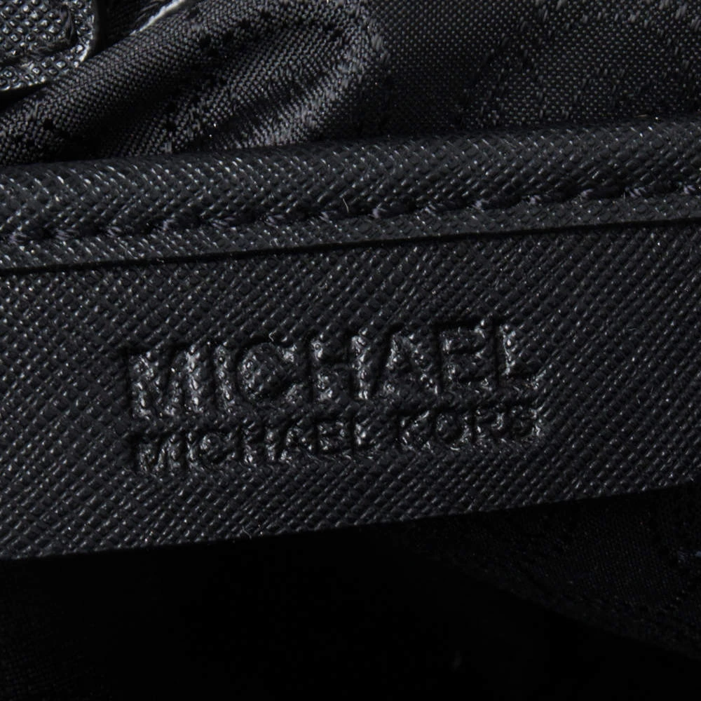 MICHAEL Michael Kors Black Leather Medium Cynthia Tote For Women - Image 8