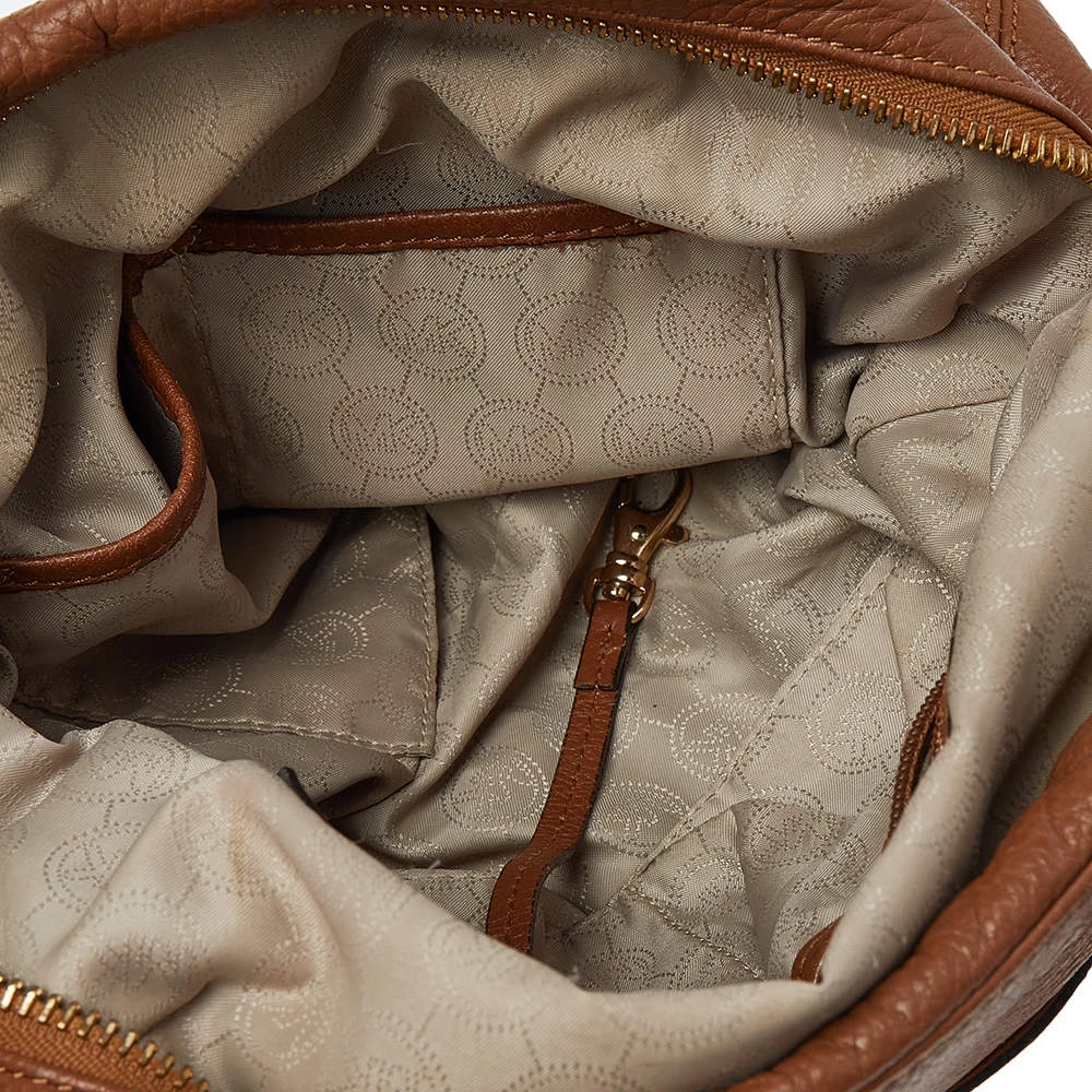 Michael Kors Brown Leather Bedford Satchel For Women - Image 7