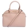 Michael Kors Pink Leather Large Emmy Dome Satchel For Women