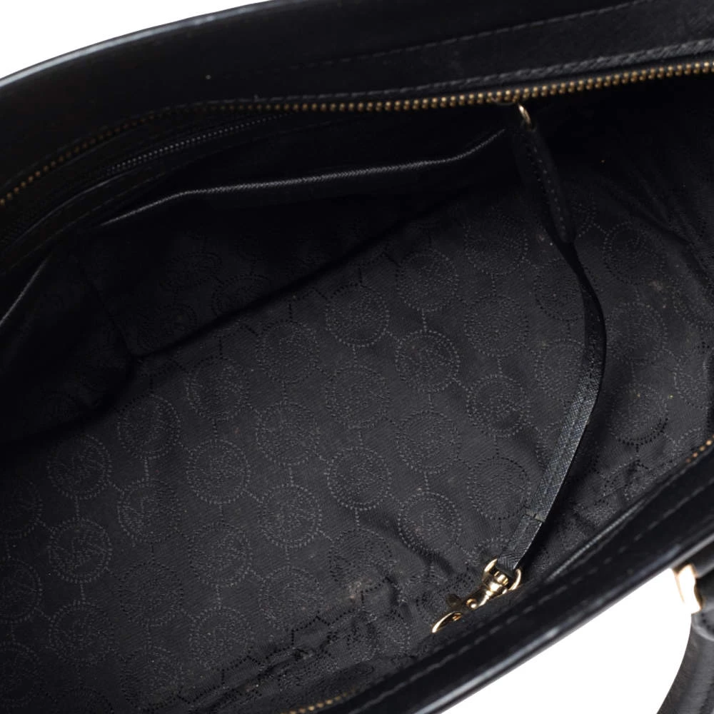 MICHAEL Michael Kors Black Leather Large Selma Satchel For Women - Image 7