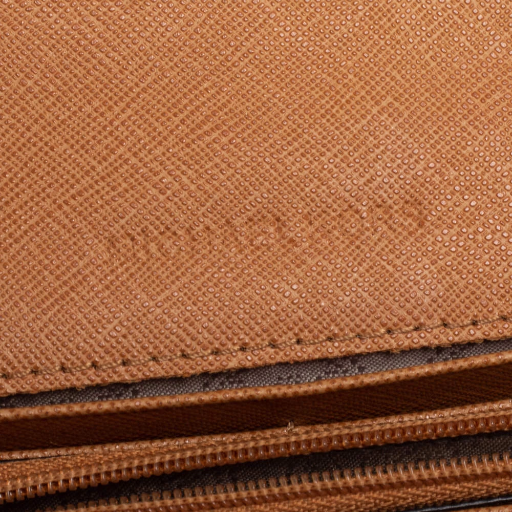 Michael Kors Tan Leather Continental Wallet For Women - Image 8