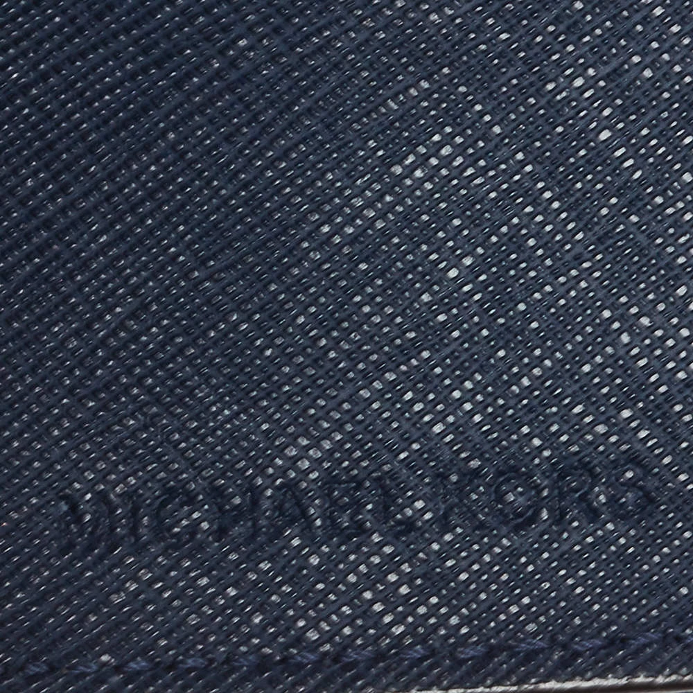 Michael Kors Blue Leather Multifunction Jet Set Travel Wallet For Women - Image 10