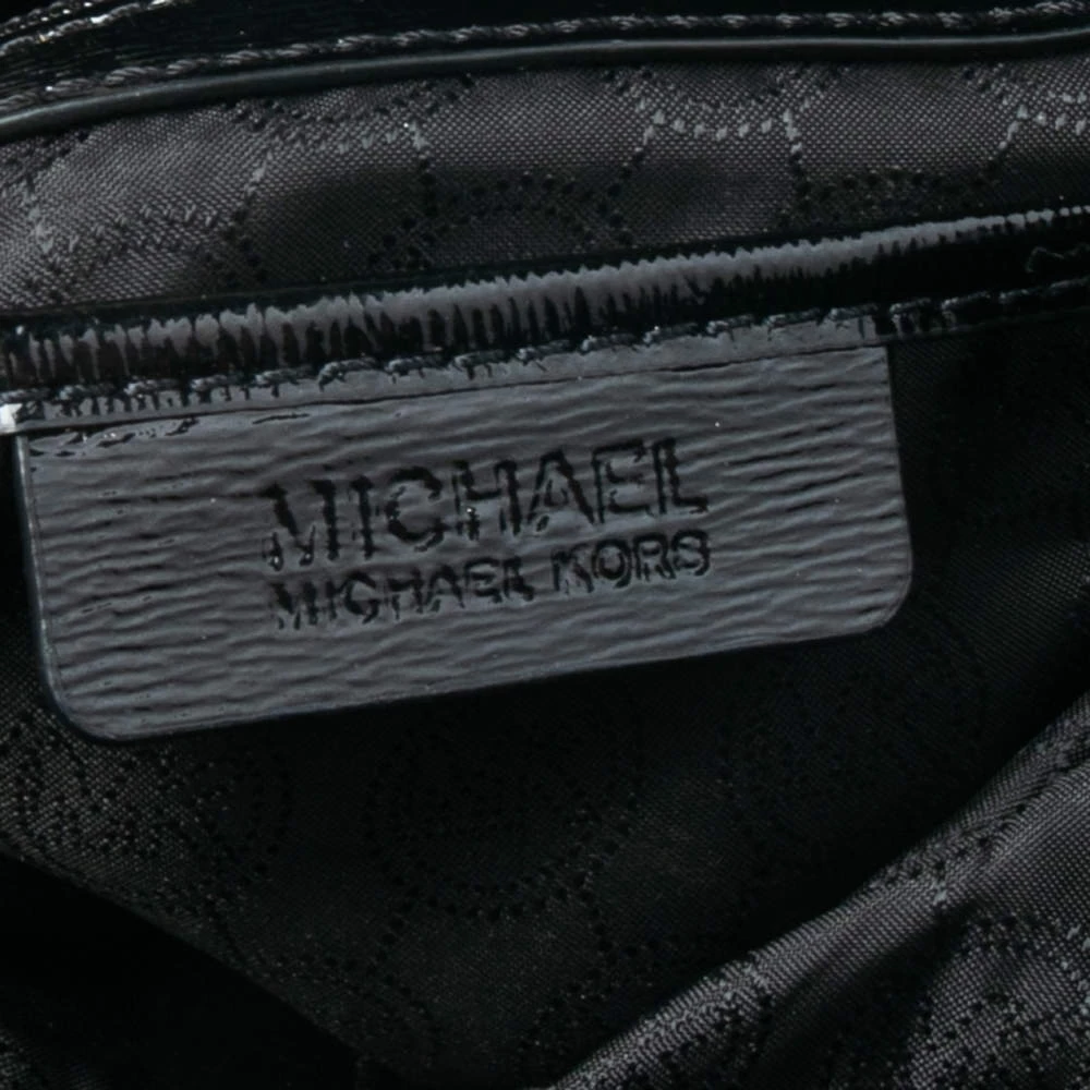 MICHAEL Michael Kors Black Patent Leather Large Hamilton North South Tote For Women - Image 8