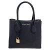 Michael Kors Black Leather Mini Mercer Tote For Women