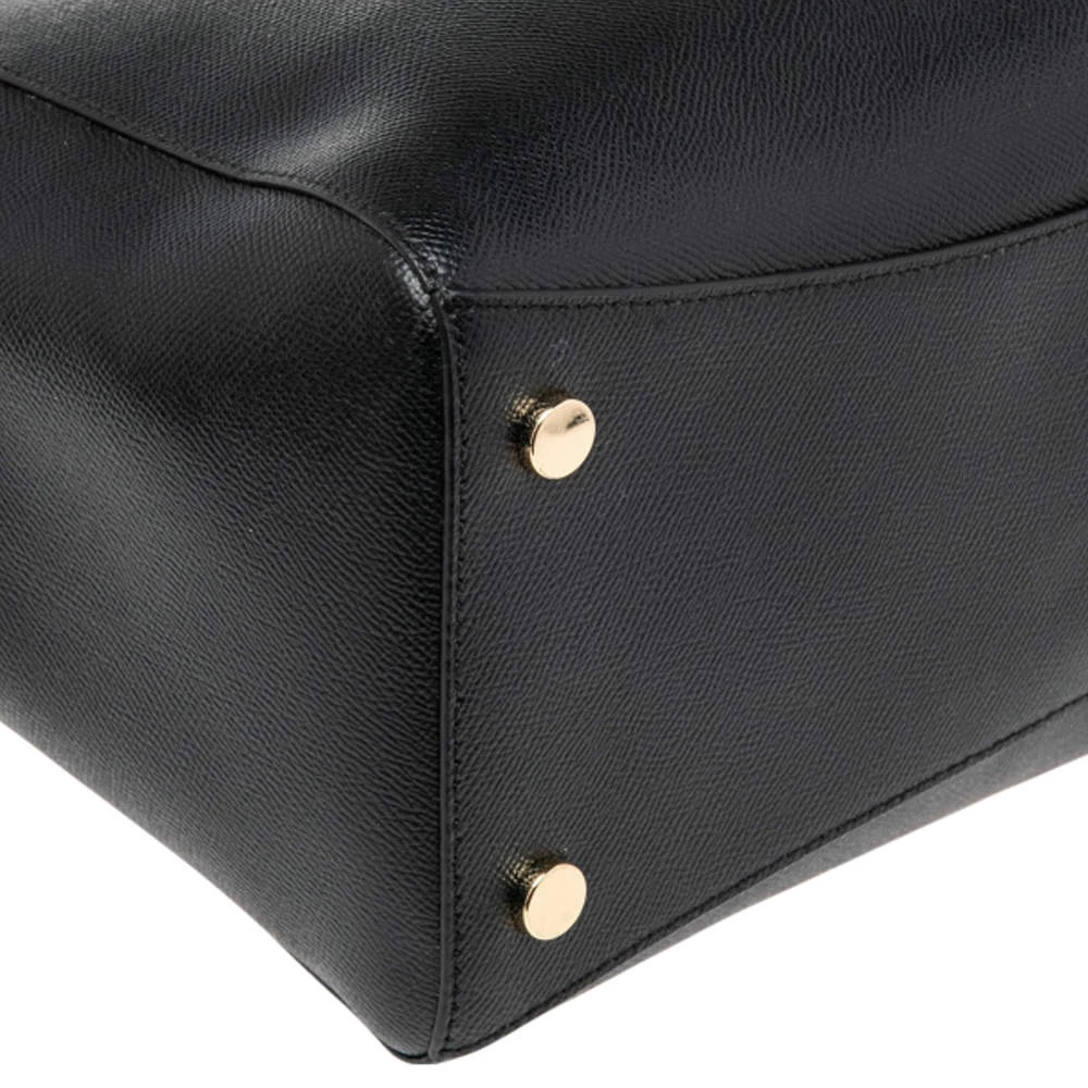 Michael Kors Black Leather Voyager Tote For Women - Image 11