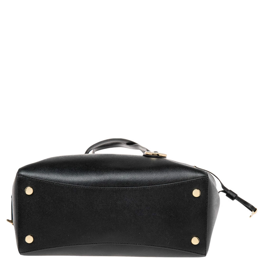 Michael Kors Black Leather Voyager Tote For Women - Image 6