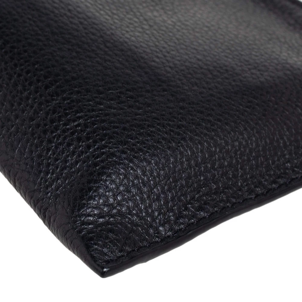 Michael Kors Black Leather Jet Set Wristlet Pouch For Women - Image 11