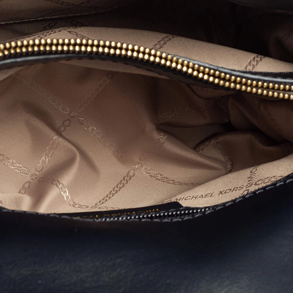 Michael Kors Blue Denim And Leather Whitney Shoulder Bag For Women - Image 7