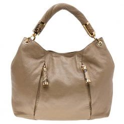 Michael Kors Beige Python And Leather Tonne Hobo For Women