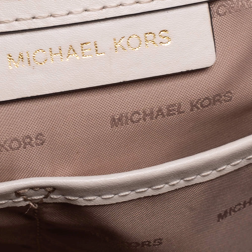 Michael Kors Navy Blue/White Leather Whitney Tote For Women - Image 12