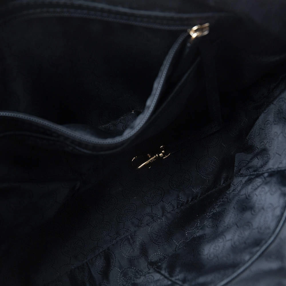 MICHAEL Michael Kors Black Saffiano Leather Medium Jet Set Top Zip Tote For Women - Image 7