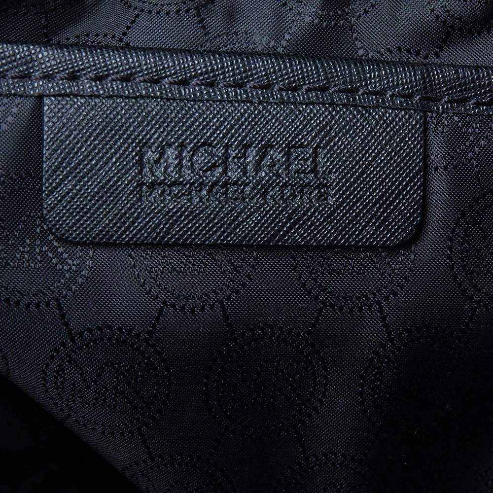 MICHAEL Michael Kors Black Saffiano Leather Medium Jet Set Top Zip Tote For Women - Image 8