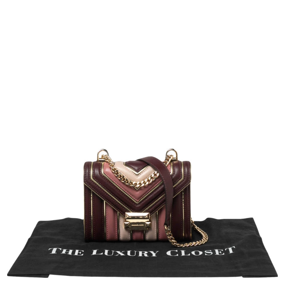 Michael Kors Multicolor Quilted Leather Whitney Shoulder Bag For Women - Image 10