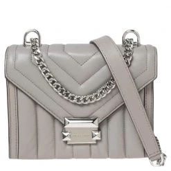 Michael Kors Grey Whitney Shoulder Bag For Women