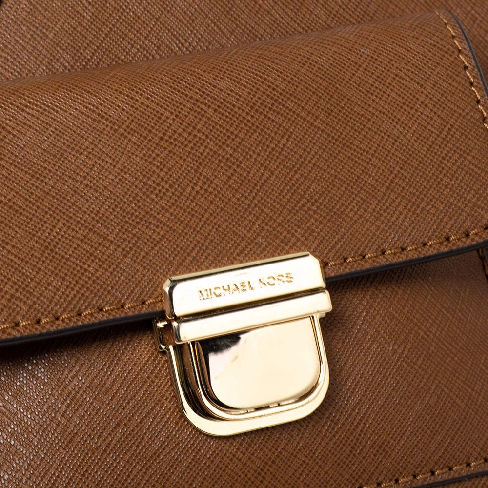 Michael Kors Brown Saffiano Leather Small Bridgette Tote For Women - Image 5