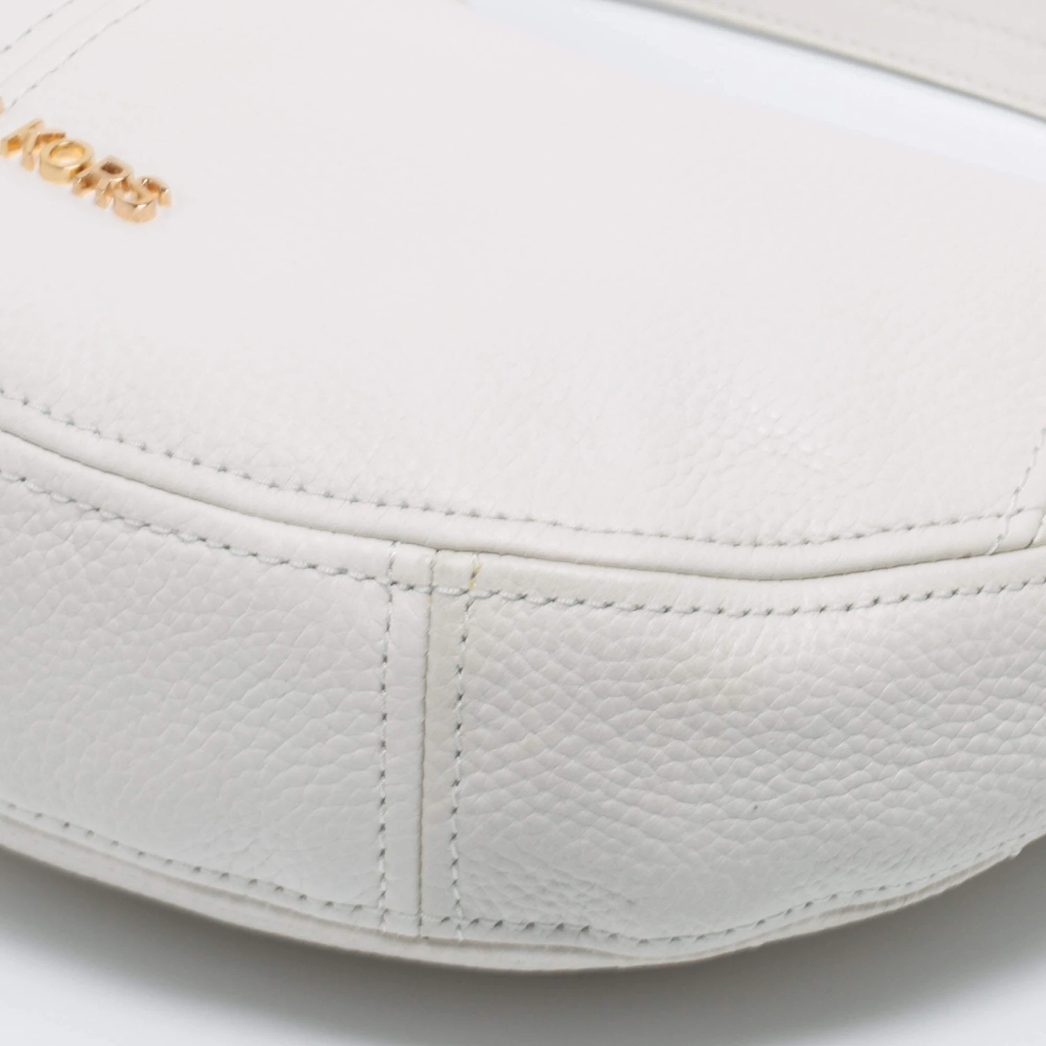 Michael Kors White Leather Bedford Hobo For Women - Image 12