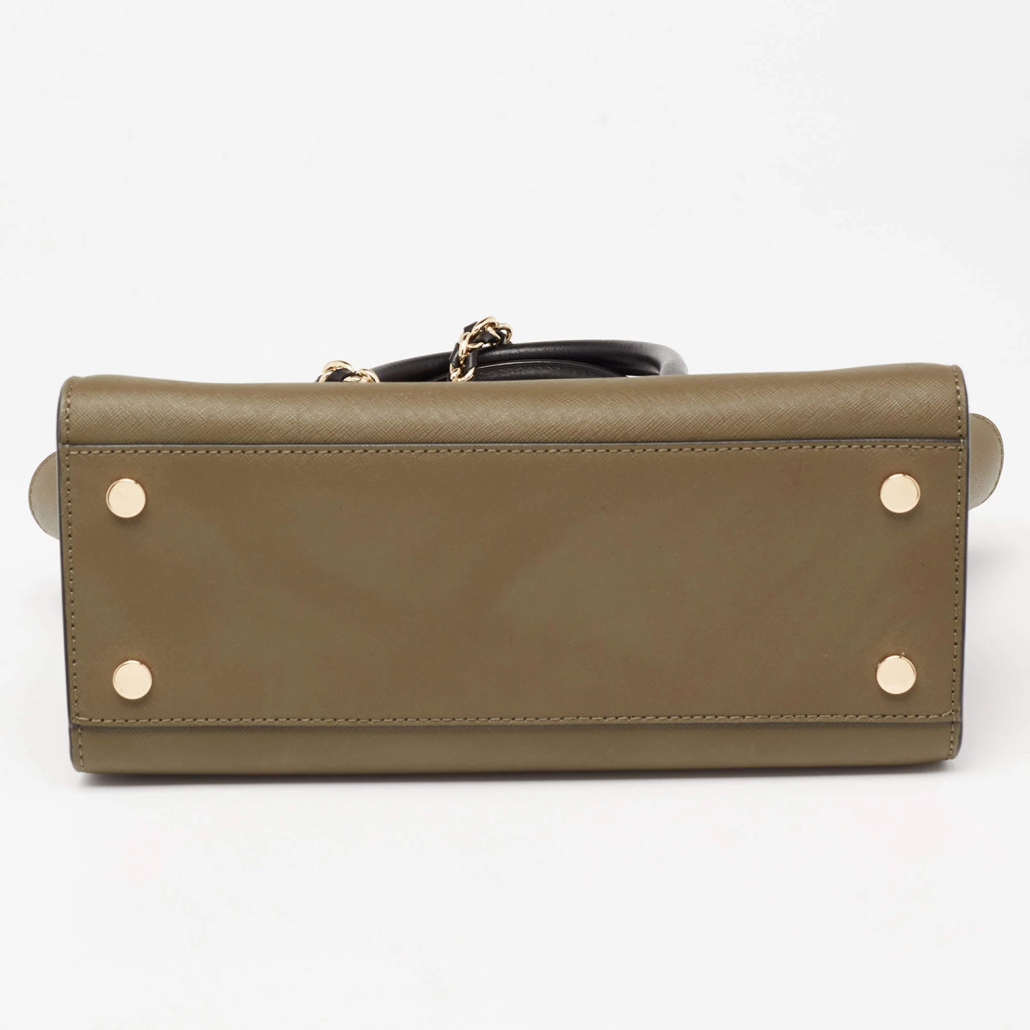 Michael Kors Tri Color Leather Carmen Satchel For Women - Image 7