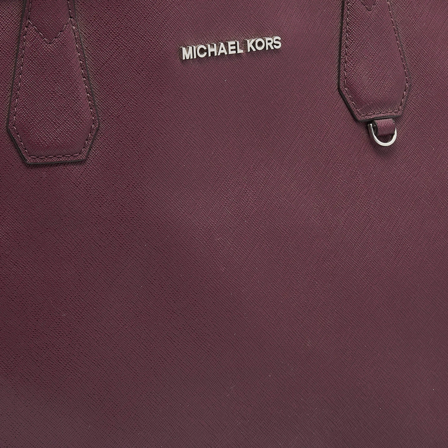 Michael Kors Burgundy Saffiano Leather Reversible Tote For Women - Image 6
