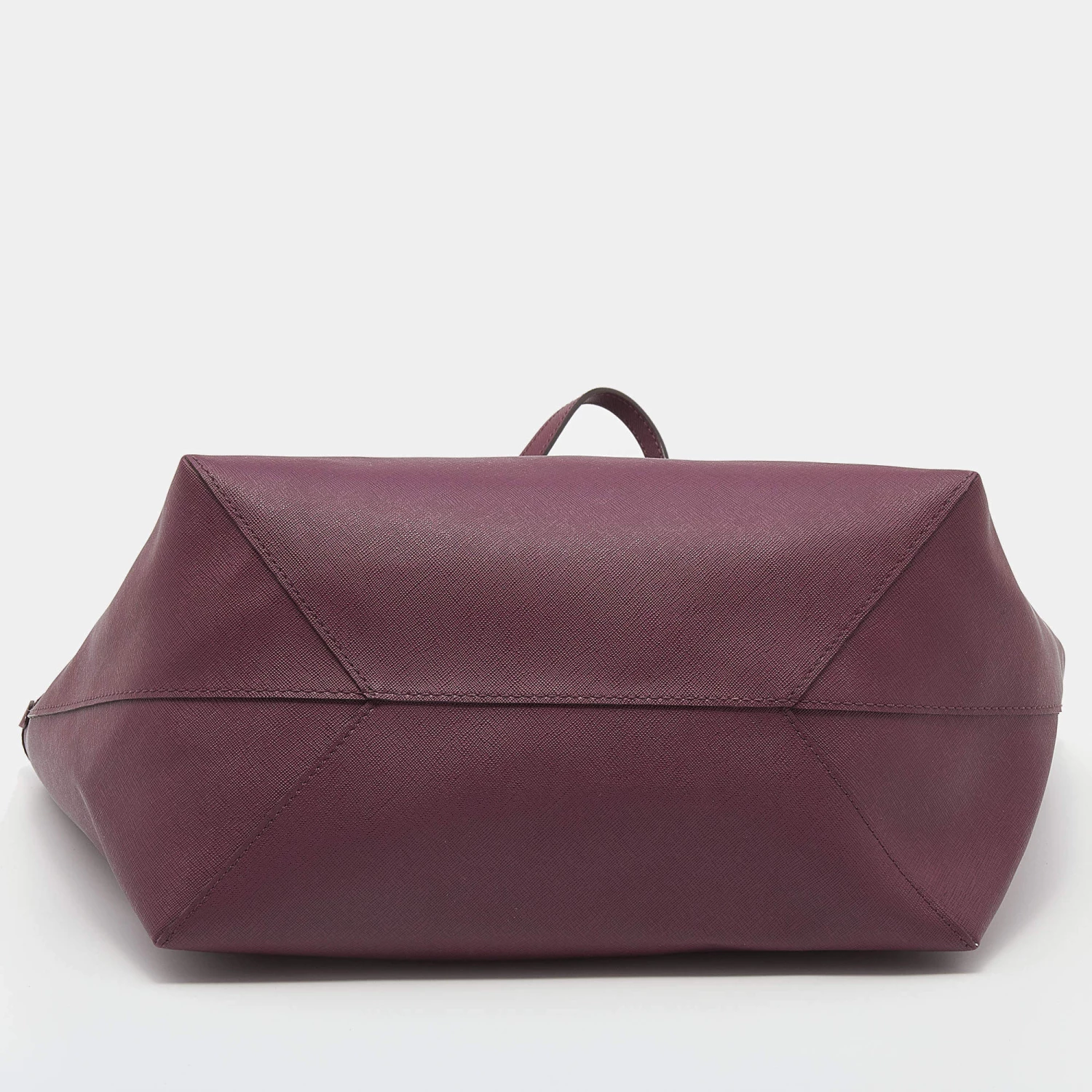 Michael Kors Burgundy Saffiano Leather Reversible Tote For Women - Image 7