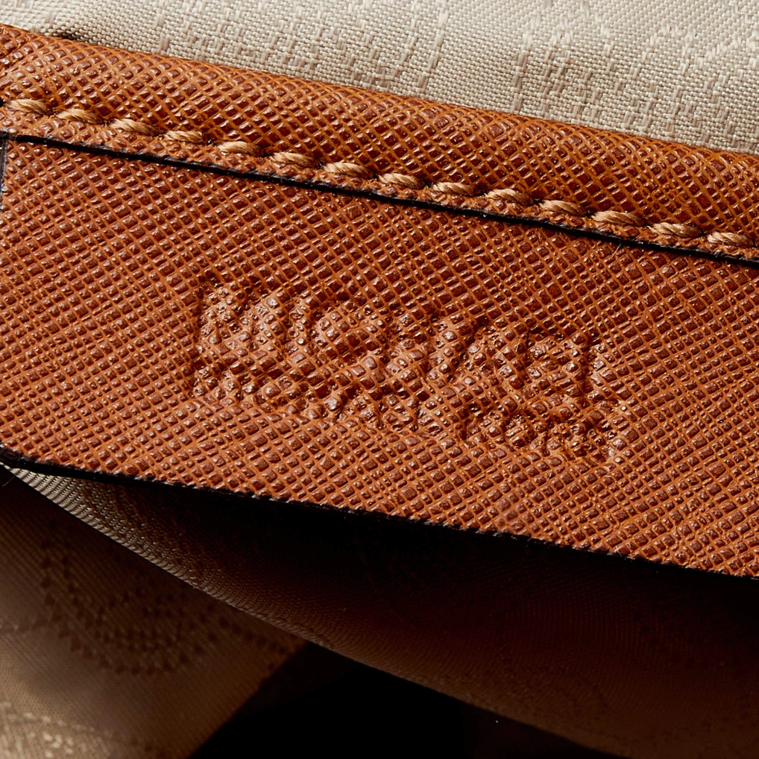 MICHAEL Michael Kors Brown Saffiano Leather Hamilton Tote For Women - Image 9