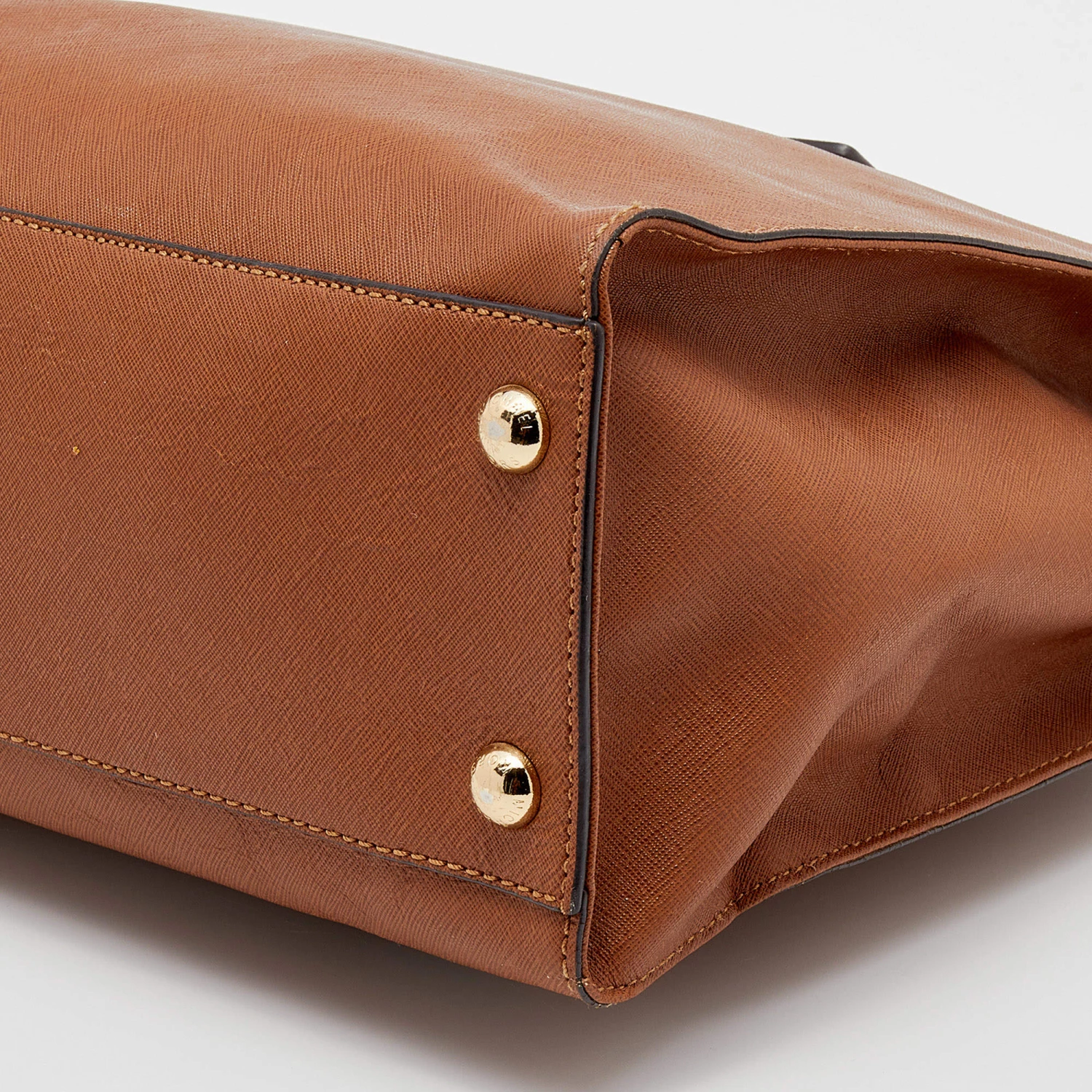 MICHAEL Michael Kors Brown Saffiano Leather Hamilton Tote For Women - Image 12