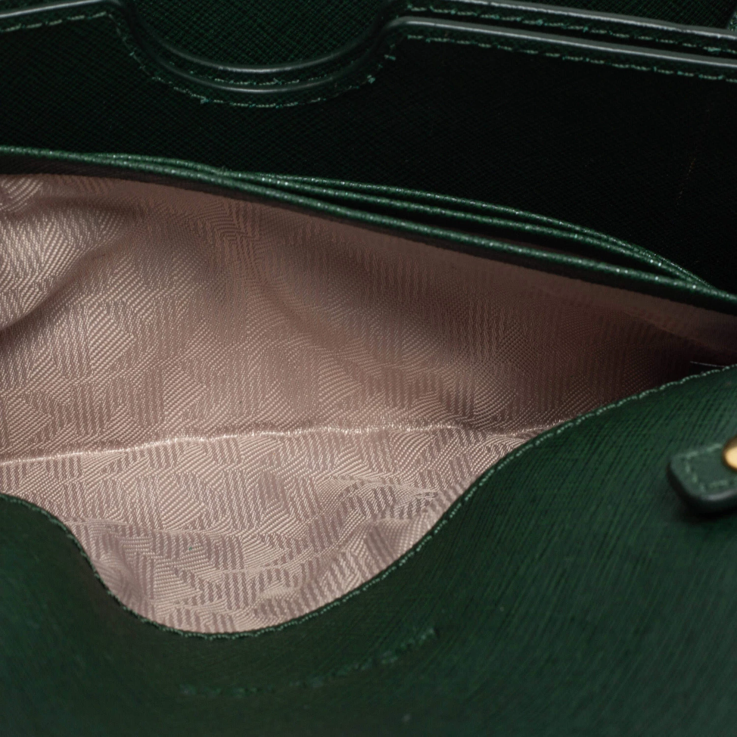 Michael Kors Green Leather Flap Crossbody Bag For Women - Image 8