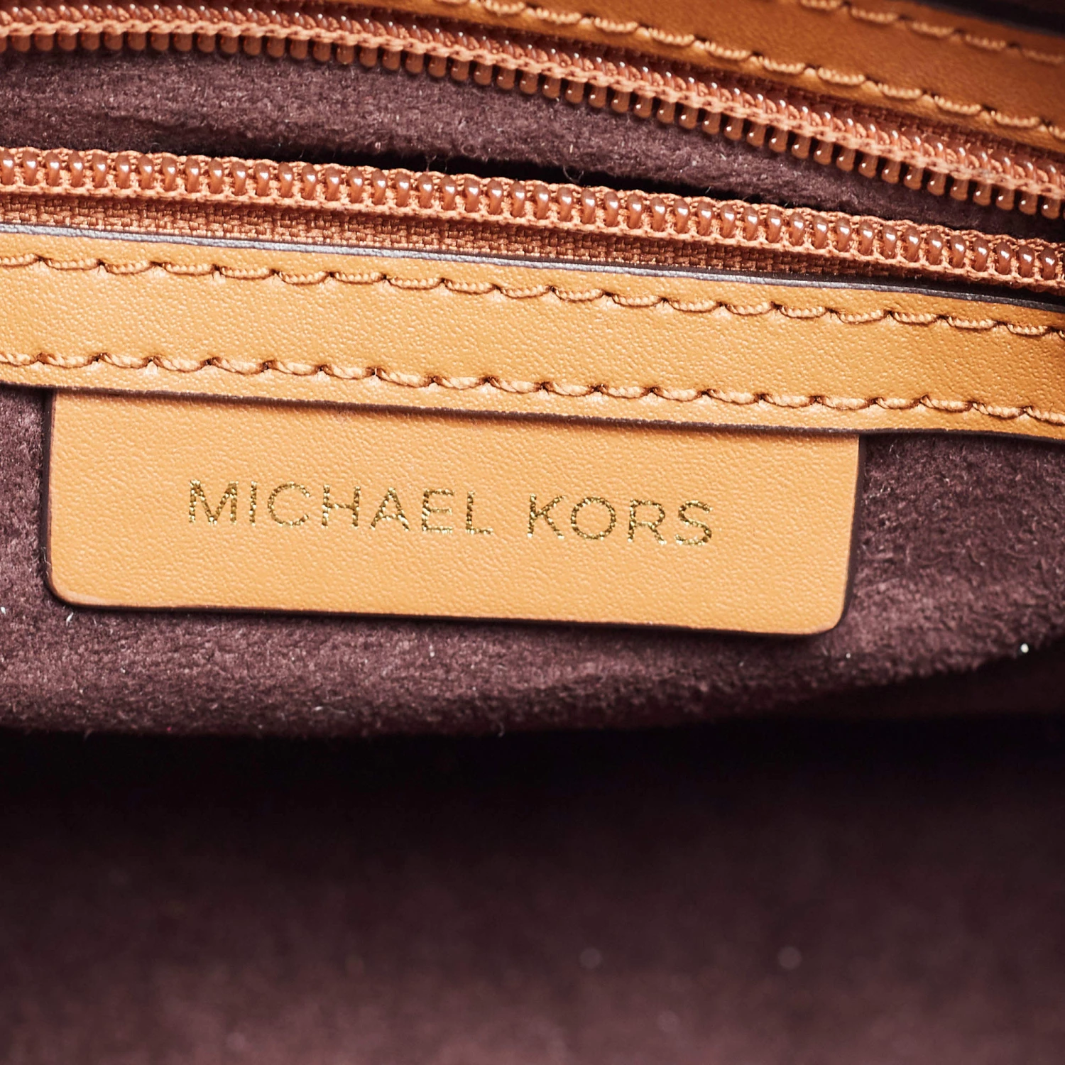 Michael Kors Brown Python Embossed And Leather Rollins Tote For Women - Image 8