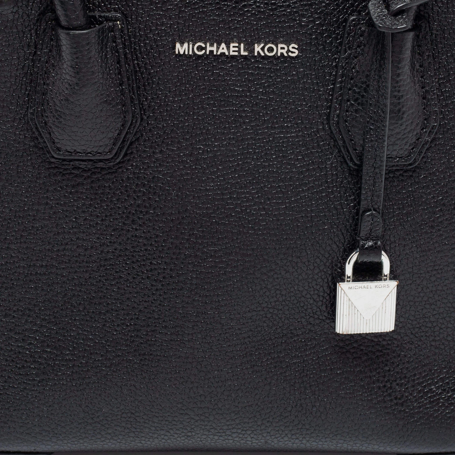 Michael Kors Black Leather Mini Mercer Satchel For Women - Image 5