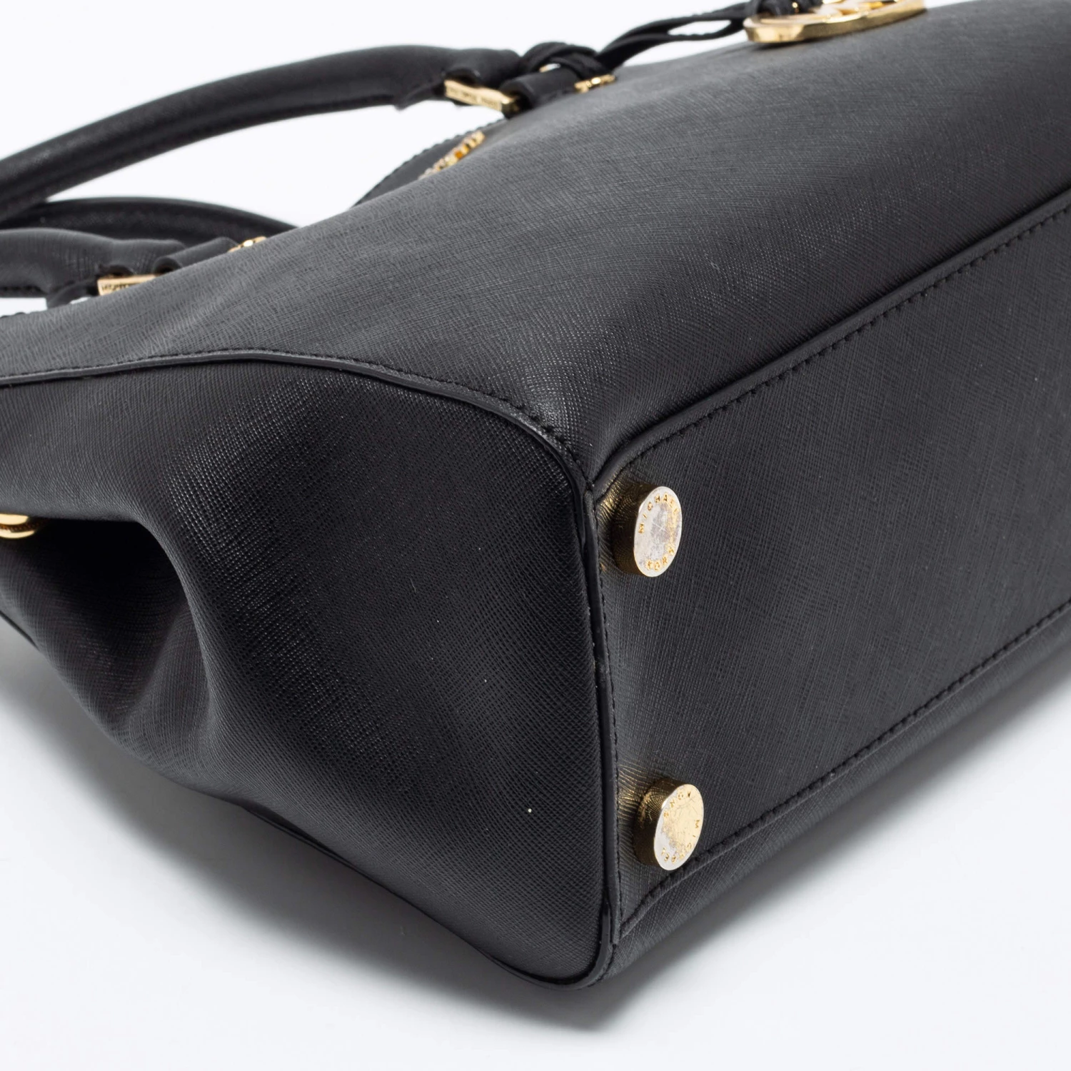 Michael Kors Black Leather Medium Sutton Tote For Women - Image 12