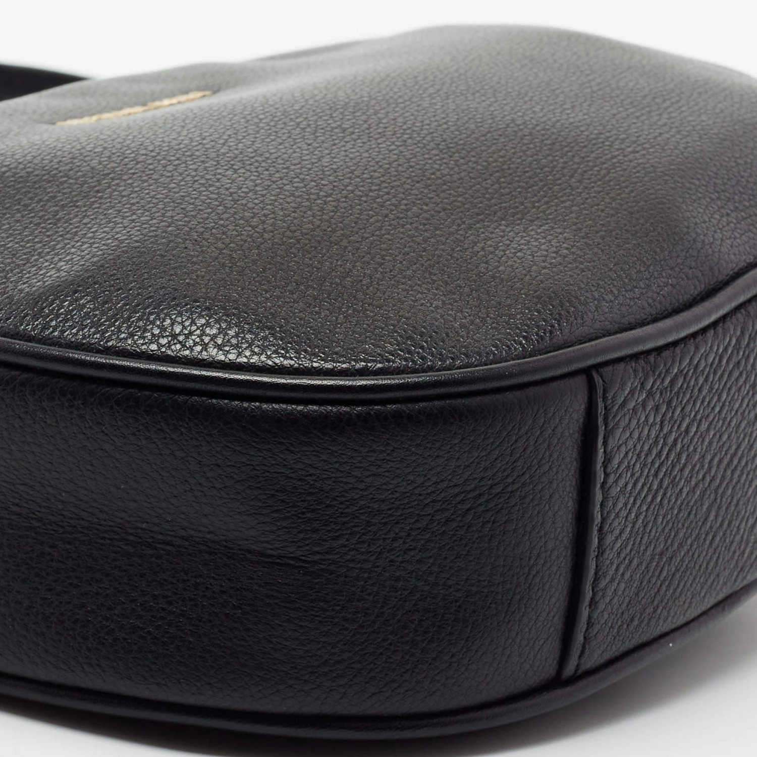 Michael Kors Black Leather Ginny Crossbody Bag For Women - Image 12