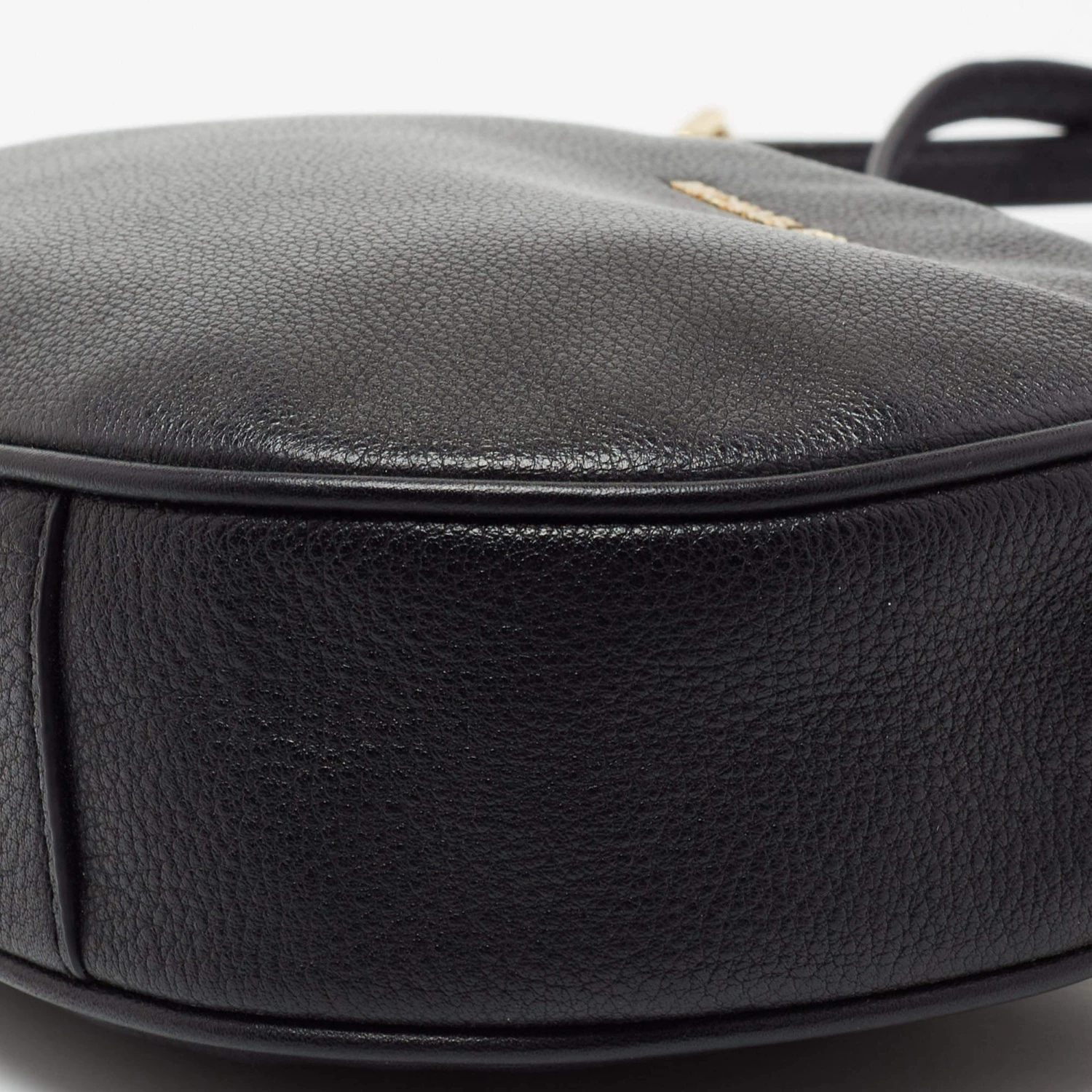 Michael Kors Black Leather Ginny Crossbody Bag For Women - Image 11