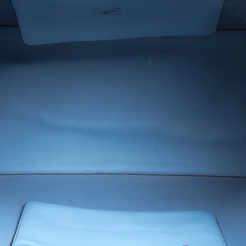 Michael Kors Powdered Blue Leather Jetset Tote For Women - Image 7