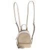 Michael Kors Grey Leather Rhea Mini Backpack For Women